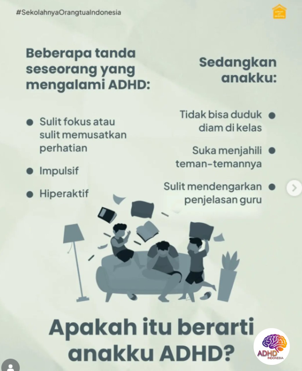 Ciri dan Gejala ADHD pada Anak Usia Dini di Kabupaten Deli Serdang